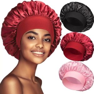 silk bonnet sleeping
